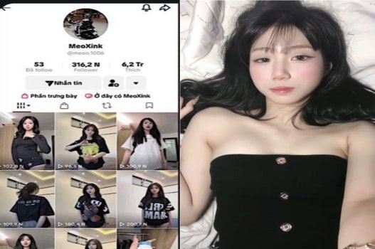 Clip nóng em tiktoker mũm mĩm Hà Meo Meoxink khêu gợi tuyệt đỉnh