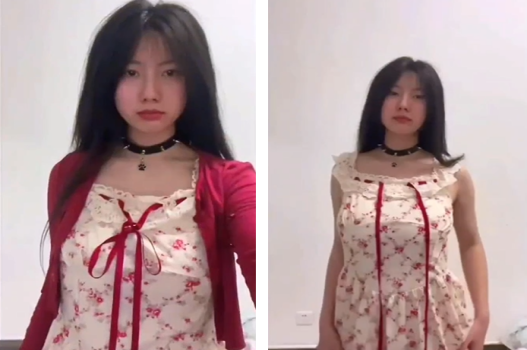 Em lộ diện khoe vòng 1 nảy nở