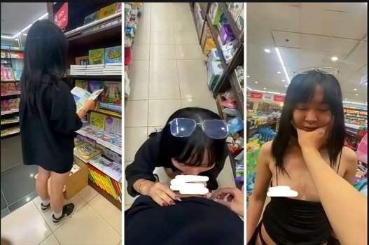 Chị gái bùng nổ muốn chơi đùa ngay tại công viên