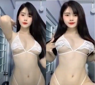 Gái xinh lồn bướm múp bị địt sướng mắt