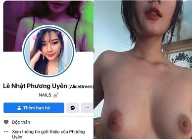 Phương Uyên lộ hàng đẹp vú căng