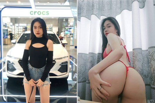 May mắn nhất là được ôm em vòng 3 sexy