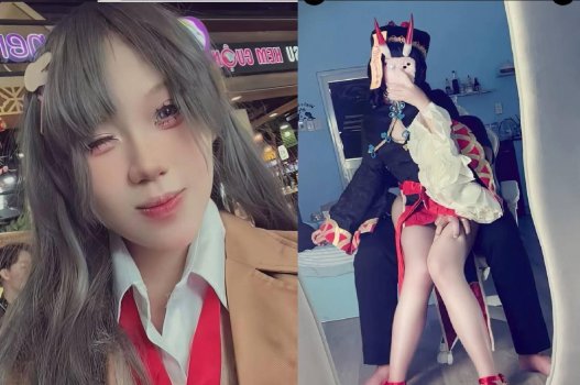Sex em gái cosplay quyến rũ làm bạn trai phát cuồng