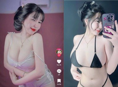 Thiên Ý show hàng sau khi thức dậy xong một clip blog